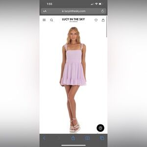 Purple Lucy in the Sky Dress